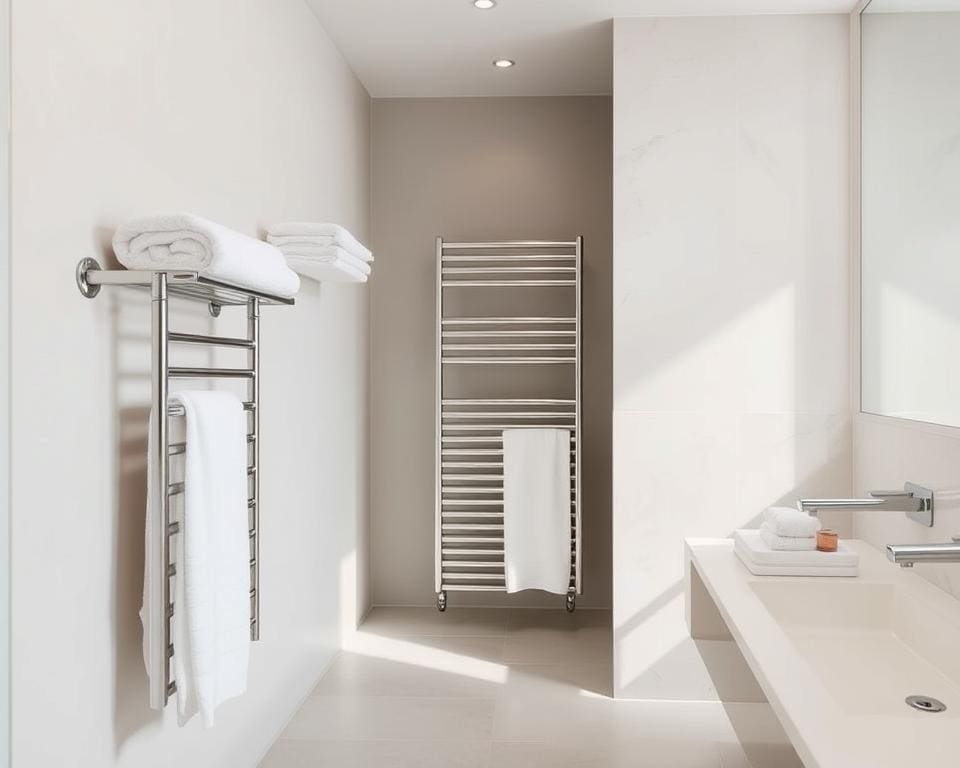 Handdoekrekken die je badkamer strak en overzichtelijk houden