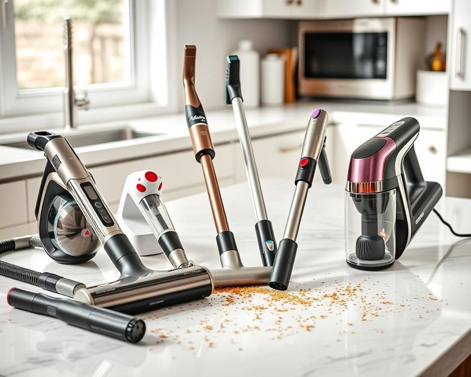 Kruimeldieven voor snelle schoonmaakacties