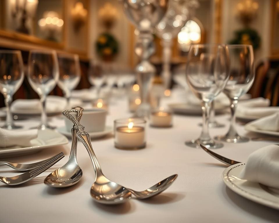 Serveerlepels die elegantie brengen naar elke maaltijd