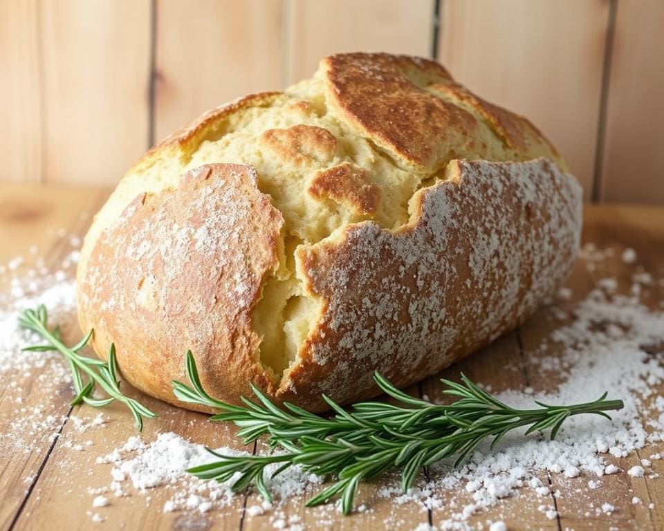 Ambachtelijk zuurdesembrood met rozemarijn
