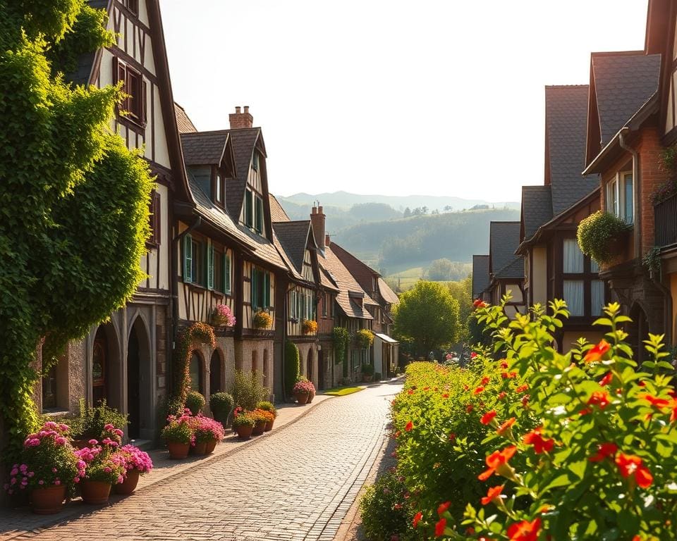 Colmar vakwerkhuizen en Elzas wijngaarden