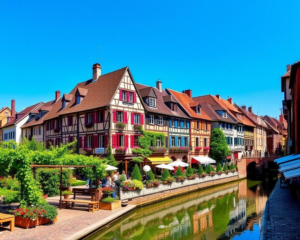 Colmar: vakwerkhuizen en wijngaarden in de Elzas