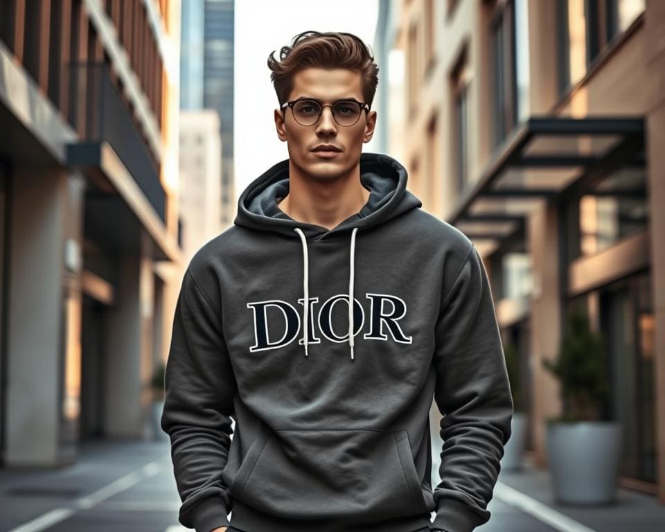 Dior hoodies: Voor een elegante casual stijl