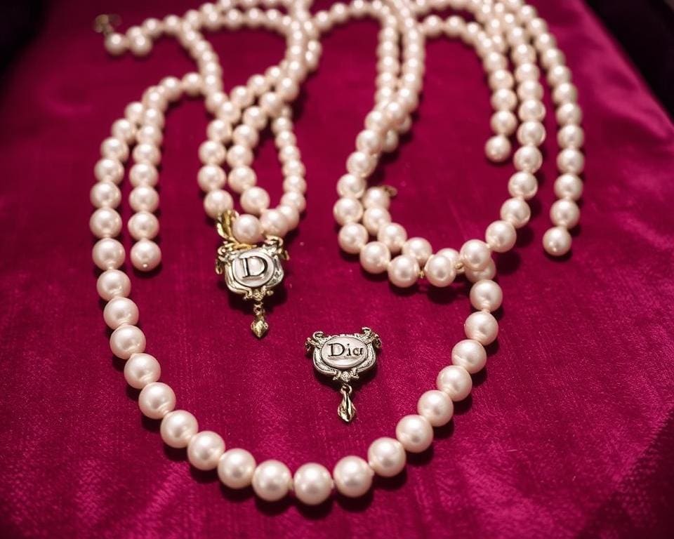 Dior parelkettingen: Luxe en elegantie in één detail
