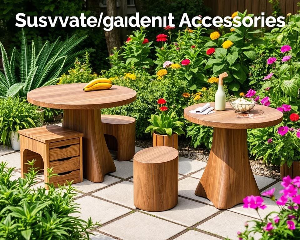 Duurzame tuinaccessoires