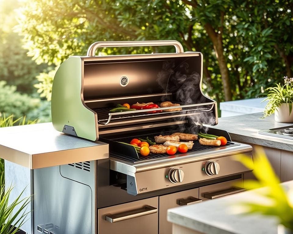 Elektrische BBQ’s met een automatisch reinigingssysteem