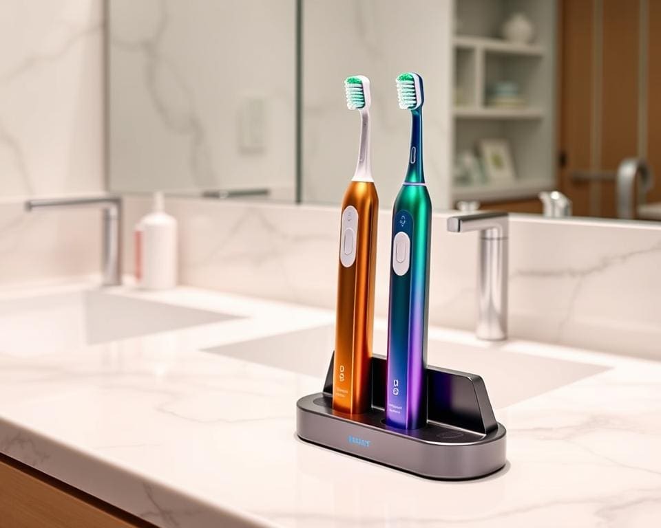 Elektrische tandenborstels met oplaadstation