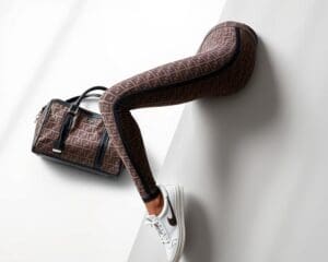 Fendi leggings: Voor sportieve luxe