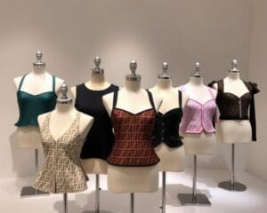 Fendi tops: Speels en luxe in één