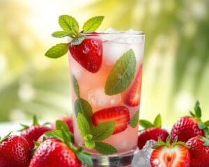 Frozen Strawberry Mojito: Zoet en verfrissend