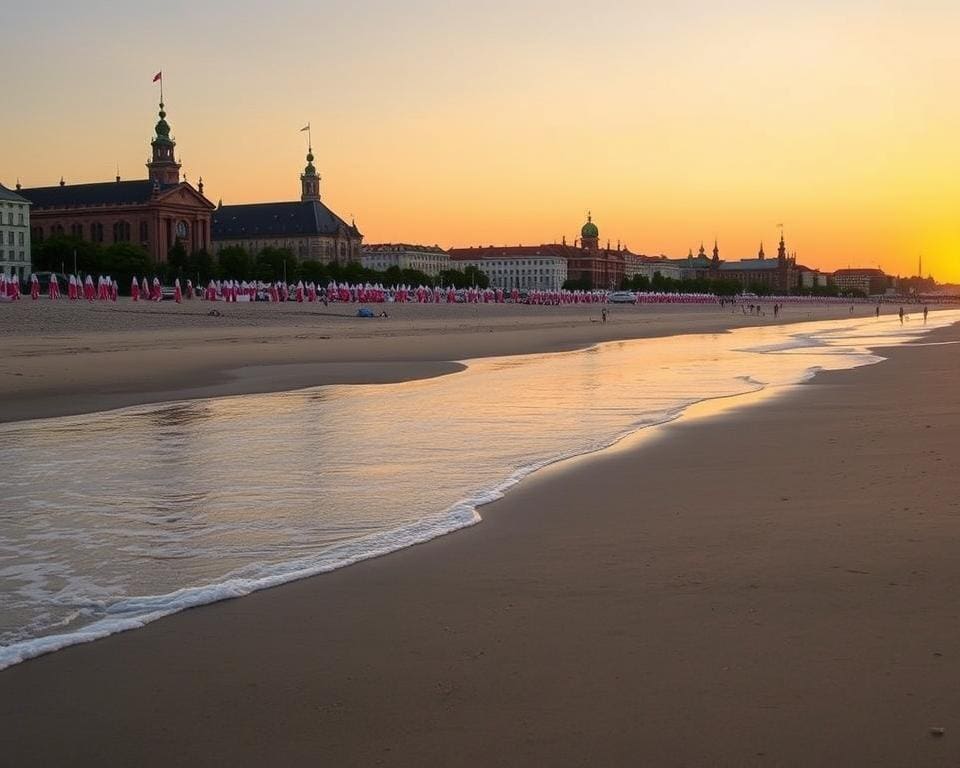 Gdansk: strand en rijke geschiedenis aan de kust
