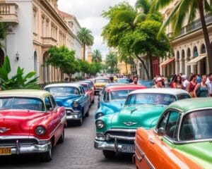 Havana: klassieke auto’s en kleurrijke straten