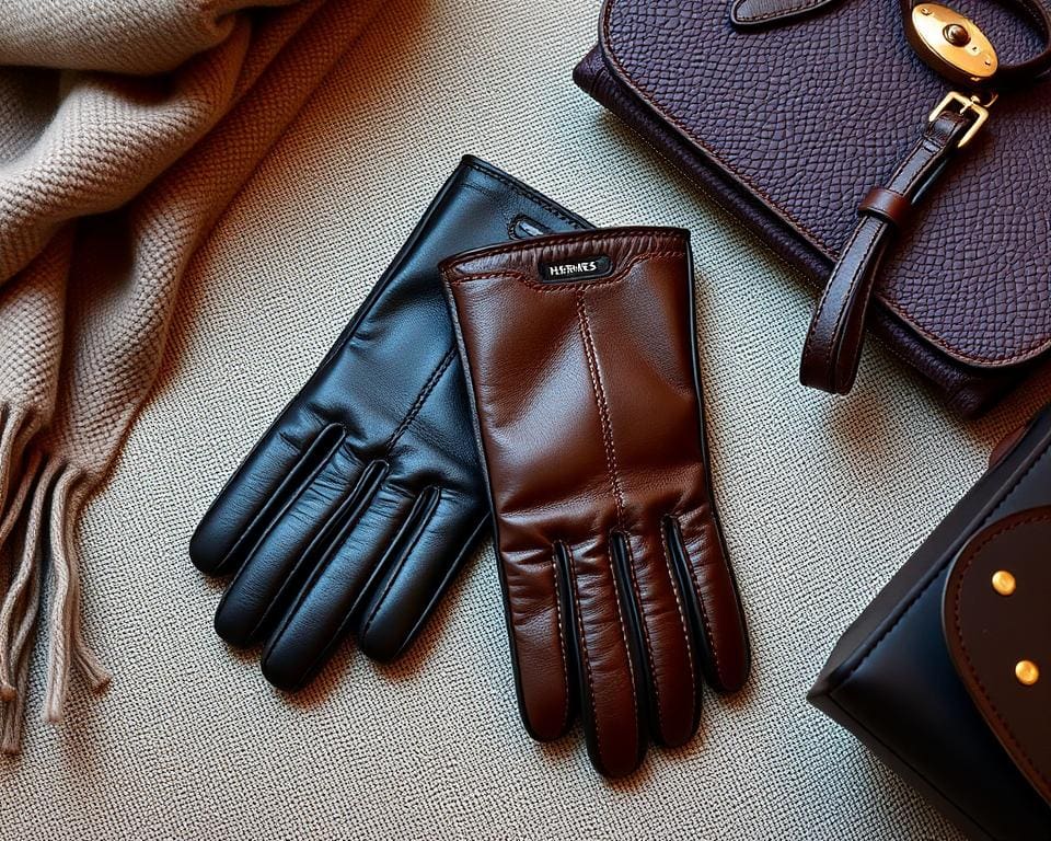 Hermès handschoenen: Klassieke winteraccessoires