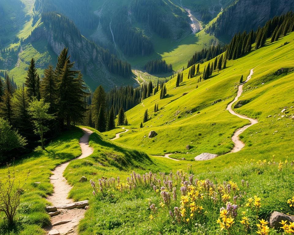 Hiken als ontspannende lichaamsbeweging