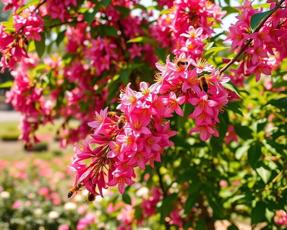 Hoe bloeit de kamperfoelie optimaal?