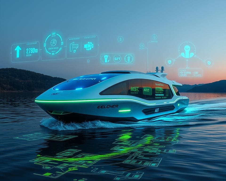 Hoe draagt AI bij aan de veiligheid van elektrische schepen?