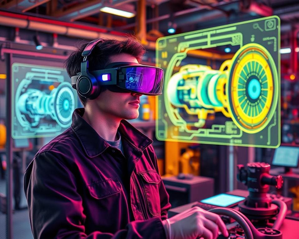 Hoe helpt augmented reality in reparatietrainingen?