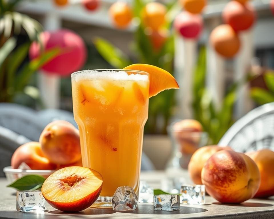 Hoe maak je een Frozen Peach Margarita