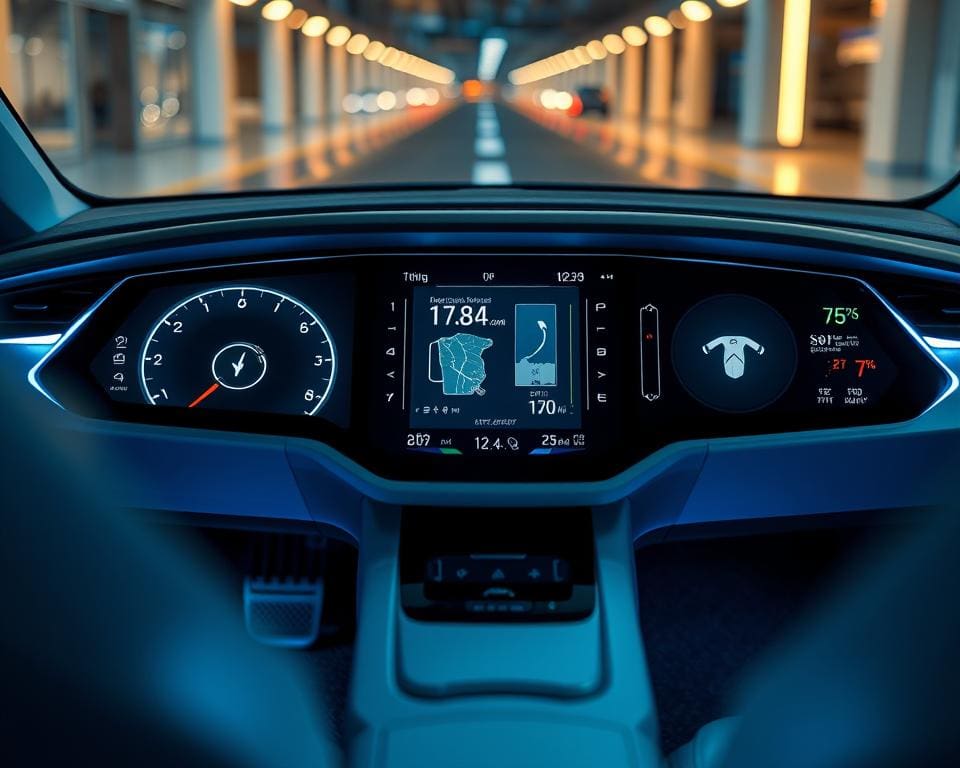 Hoe werken slimme dashboards in elektrische auto’s?