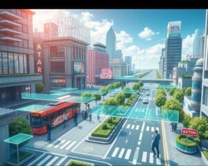 Hoe werkt augmented reality in stedelijke planning?