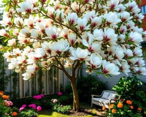 Is de magnolia geschikt voor kleine tuinen?
