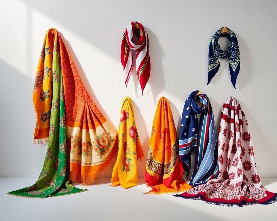Jacquemus sjaals: Voor een kleurrijke flair