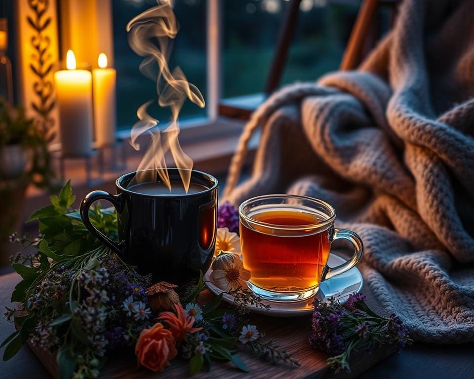 Kalmerende kruidenthee voor de avond
