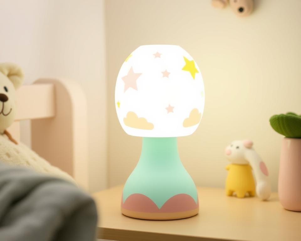 Kinderlampen met een ingebouwde LED-nachtfunctie