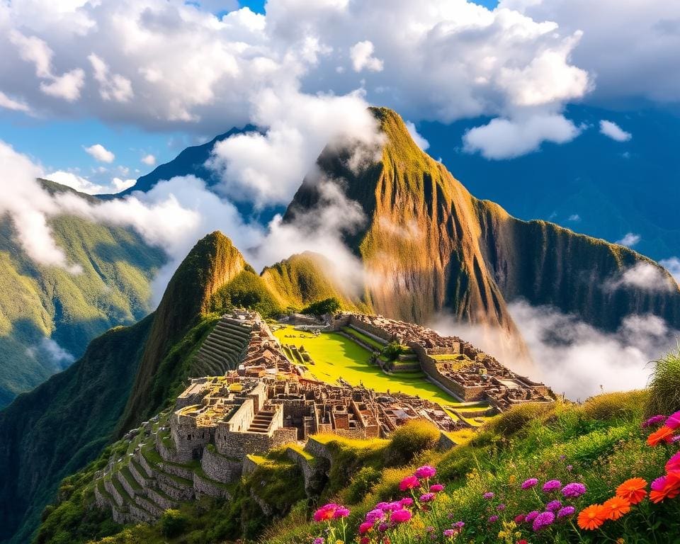 Machu Picchu, een must-see tijdens een trektocht in de Andes