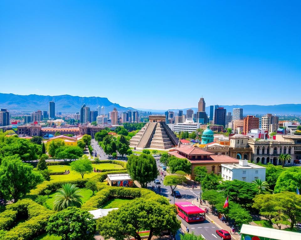 Mexico-Stad: een mix van Azteekse en moderne invloeden