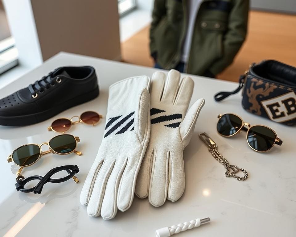 Off-White handschoenen: Streetwear met een luxe touch