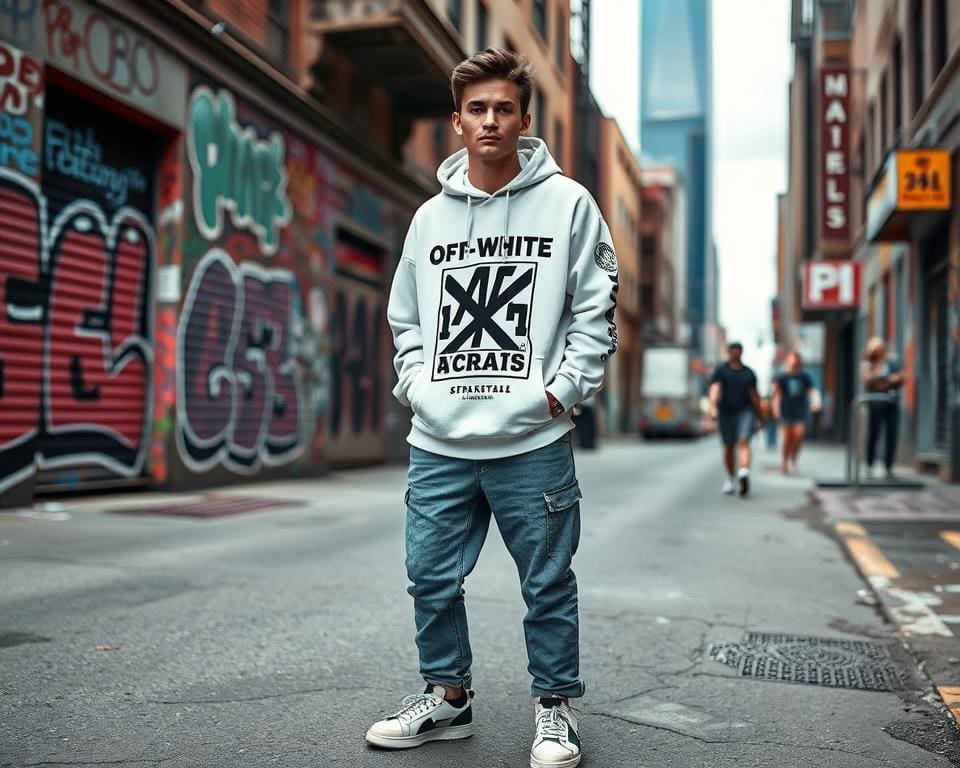 Off-White hoodies: Voor een gedurfde casual look
