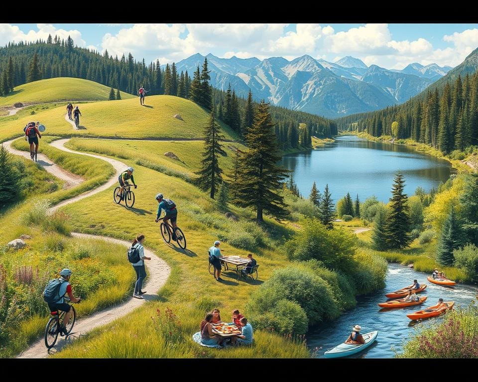 Ontdek de natuur met outdoor activiteiten