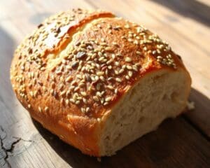Pittenbrood met sesam en zonnebloempitten