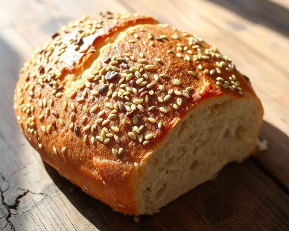 Pittenbrood met sesam en zonnebloempitten