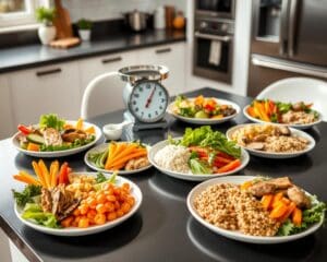 Portiecontrole als hulpmiddel bij afvallen