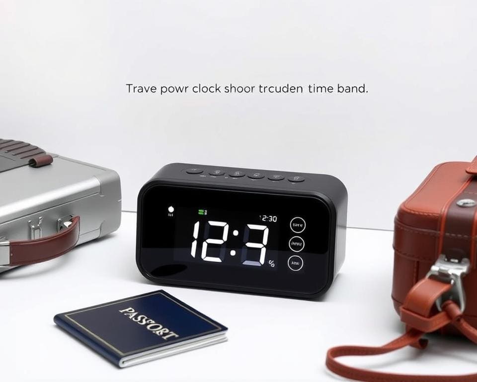 Reiswekkers met ingebouwde powerbank