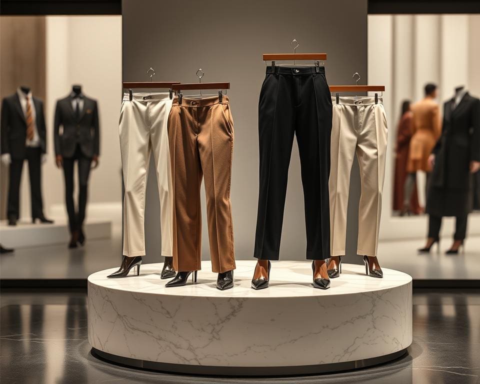 Saint Laurent broeken: Voor de verfijnde garderobe