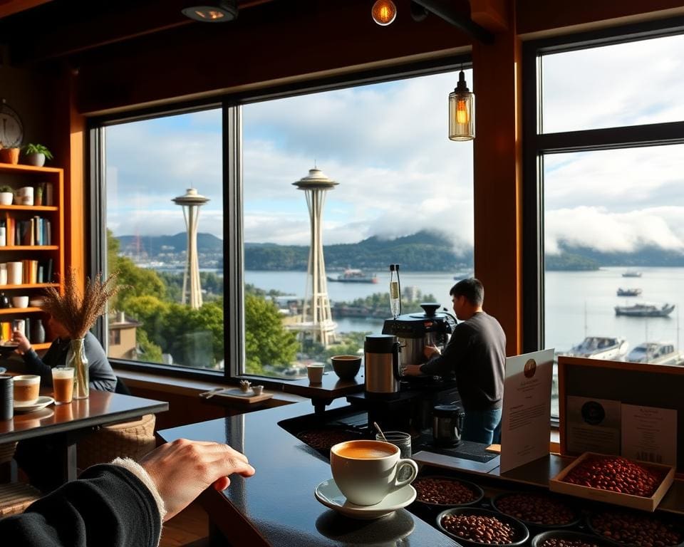 Seattle: koffiecultuur en schilderachtige uitzichten