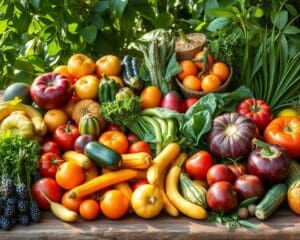 Seizoensgebonden eten voor duurzaamheid