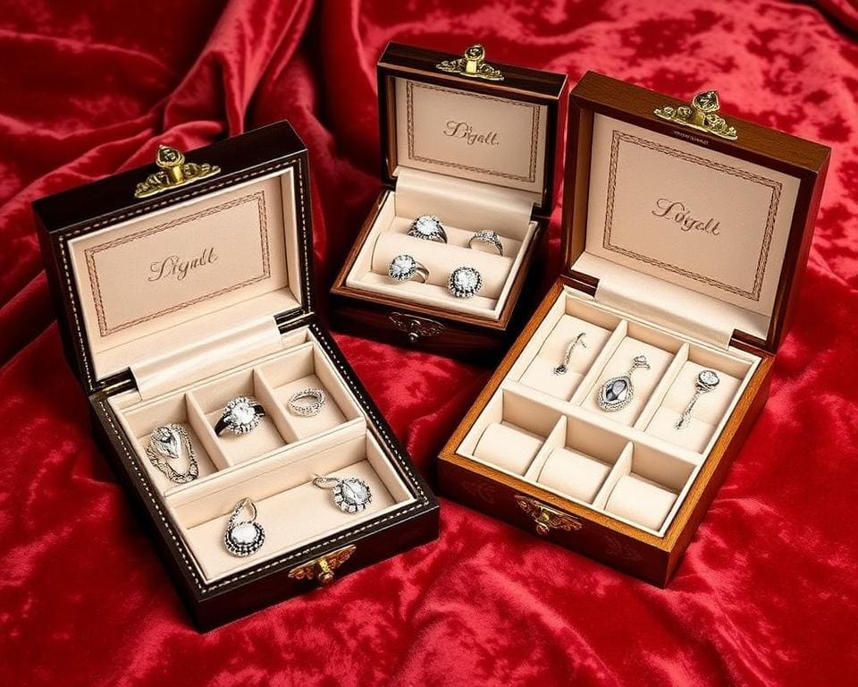 Sieradenkistjes voor netjes en veilig opbergen van sieraden