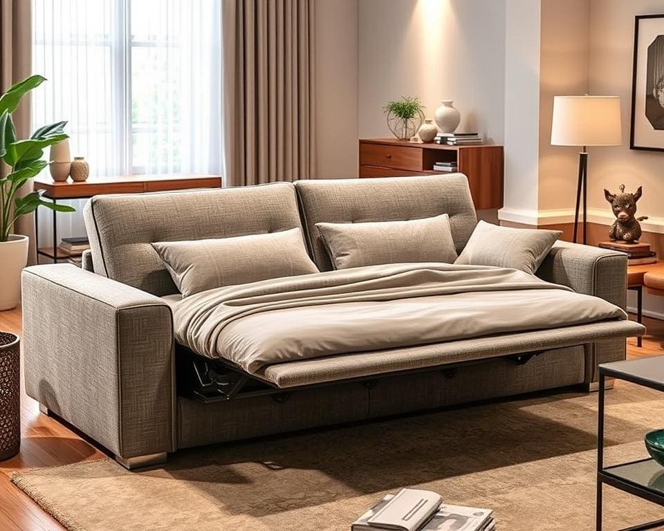 Slaapbanken met een geïntegreerde ligfunctie