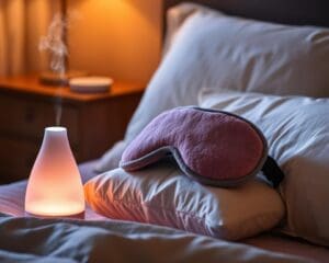 Slaapmaskers met een verwarmende functie voor ontspanning