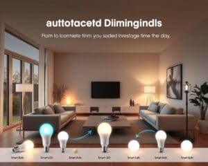 Slimme verlichting met automatische dimfunctionaliteit