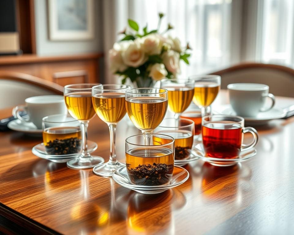 Theeglazen voor een chique presentatie van je favoriete thee