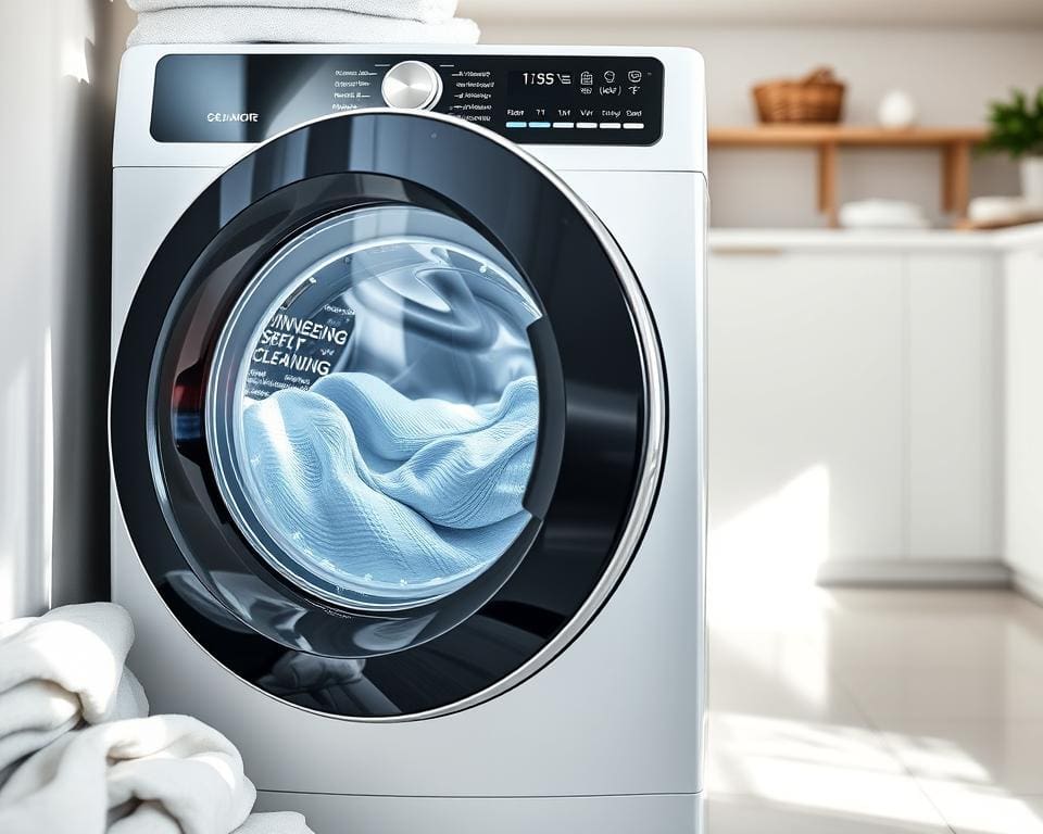 Wasmachines met een zelfreinigend programma