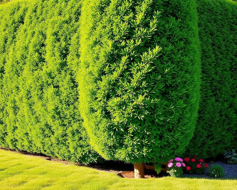 Wat maakt de leilinde geschikt voor privacy?