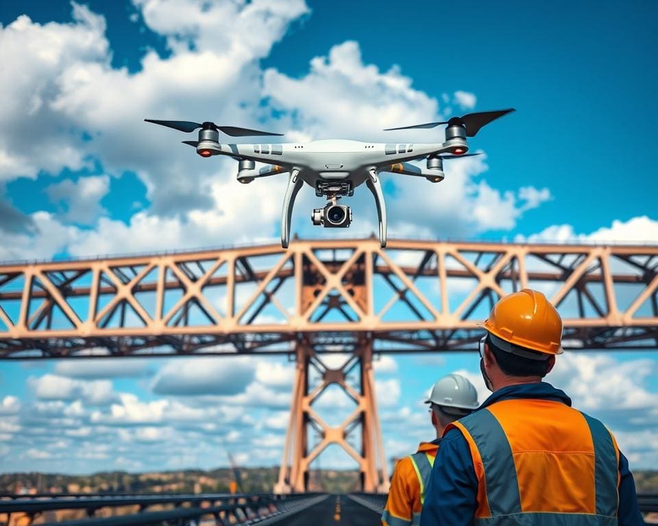 Wat maakt drones nuttig voor het inspecteren van bruggen?