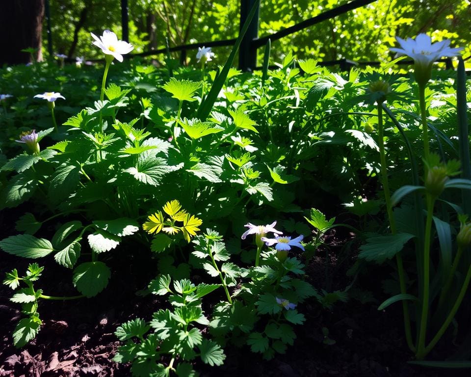 Wat zijn de beste kruiden voor schaduw?
