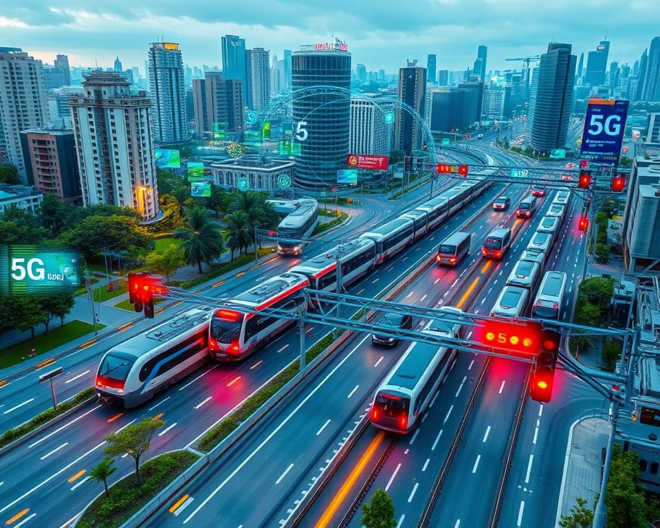 Wat zijn de voordelen van 5G in slimme vervoerssystemen?